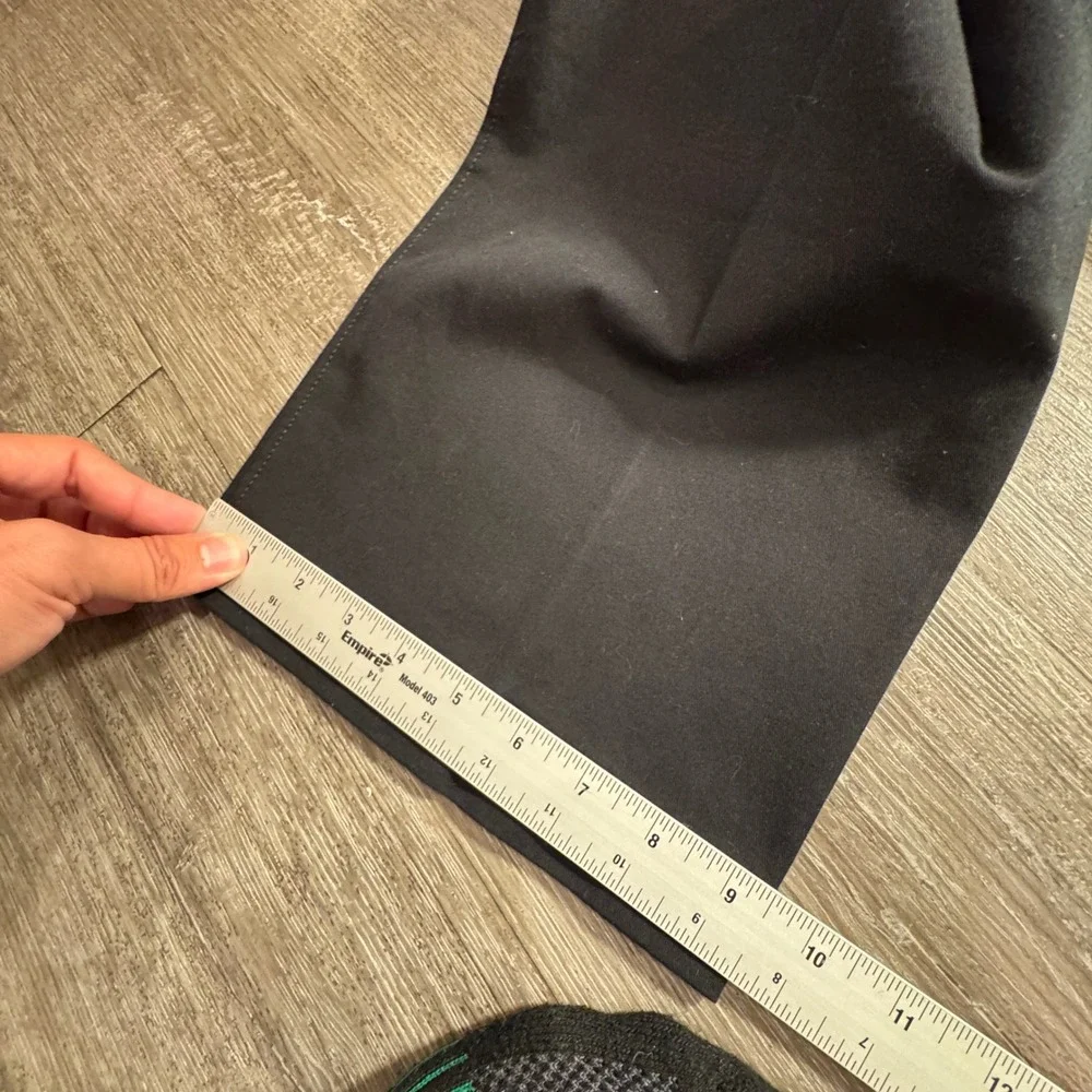 Banana Republic Pants Mens 32 Black Cotton Dress Chinos Business Work 33x29